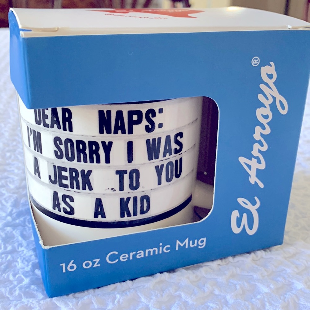 El Arroyo Dear Naps Ceramic Mug